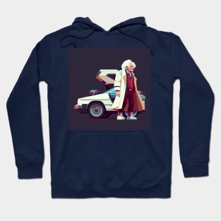 Back to the future Doc Brown Hoodie